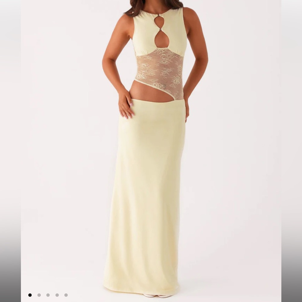 Peppermayo Exclusive - Prophecy Maxi Dress - Yellow